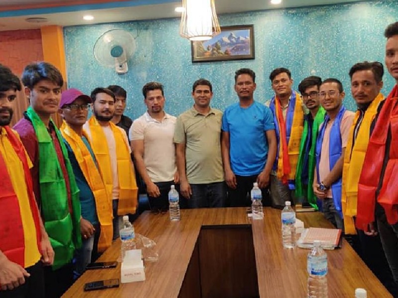 सिंहको नेतृत्वमा नेविसंघ हुुम्ला–काठमाडौं समिति